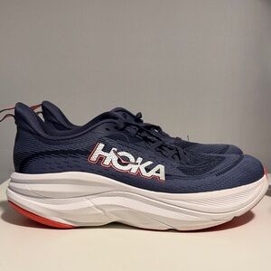 PURPLE HOKA SKYFLOW RUNNING SHOES